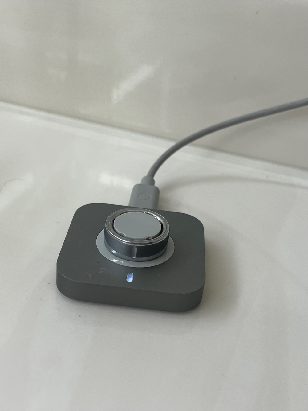 Oura ring 4, Size 7, Silver, used since December 2026